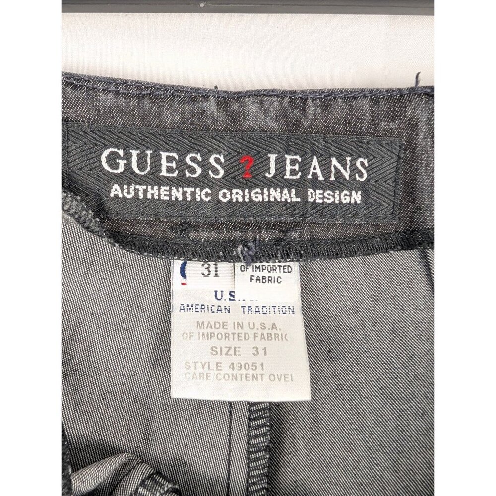 Guess Jeans Womens 31 Authentic Original Design Gray Bootcut Pants - Picture 2 of 8